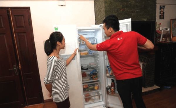 Sửa tủ lạnh LG tại nhà Hà Nội
