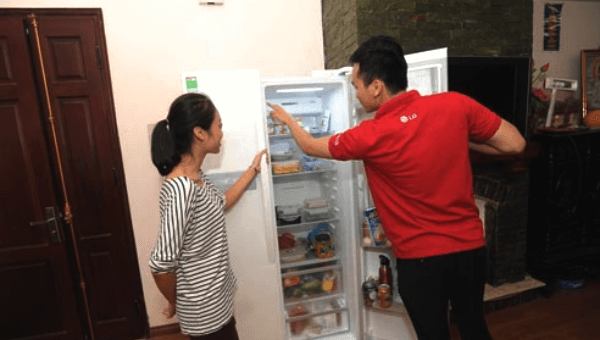 Sửa tủ lạnh LG tại nhà Hà Nội